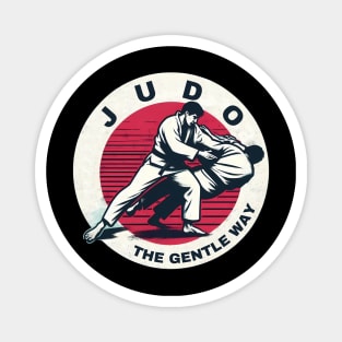 Judo Fighter Magnet